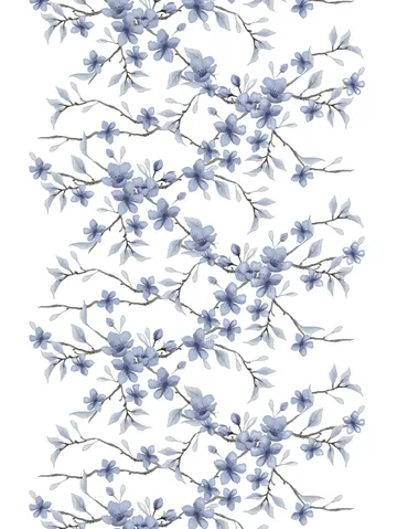 Tecido Fägring - Azul - Arvidssons Textil