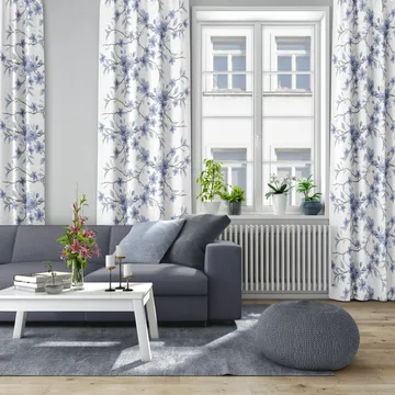Tecido Fägring - Azul - Arvidssons Textil