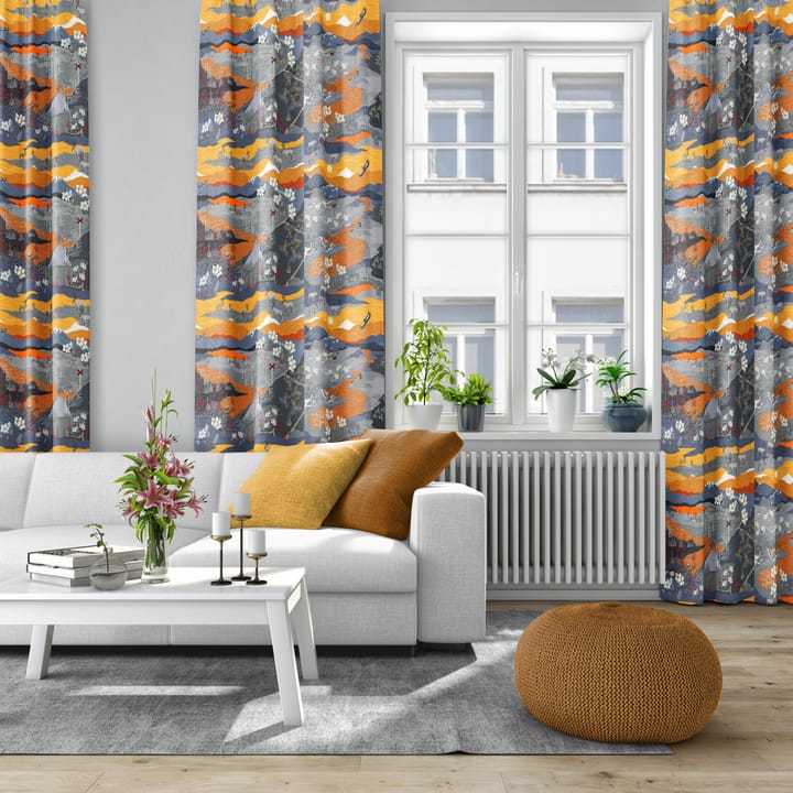 Tecido Fjällvandring, Laranja Arvidssons Textil