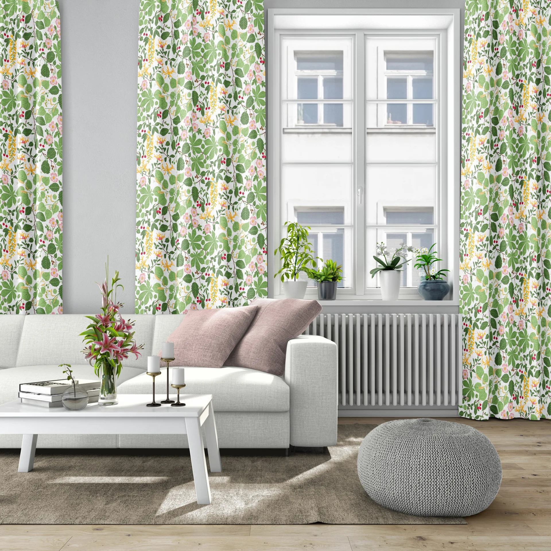 Tecido Haga, Verde Arvidssons Textil