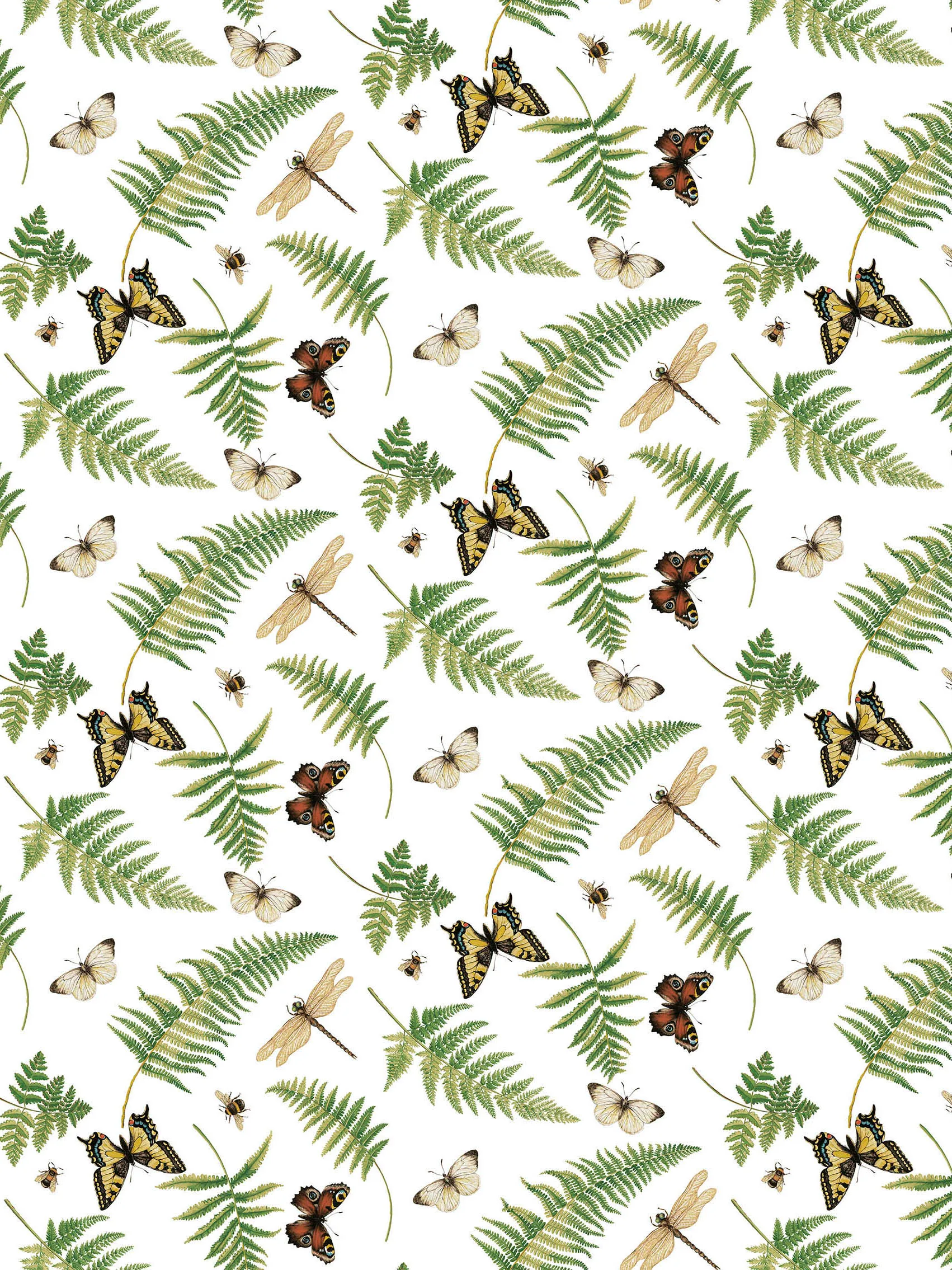 Tecido Humlan, Verde Arvidssons Textil