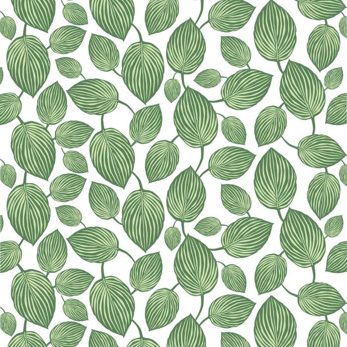 Tecido Lyckans blad - verde - Arvidssons Textil