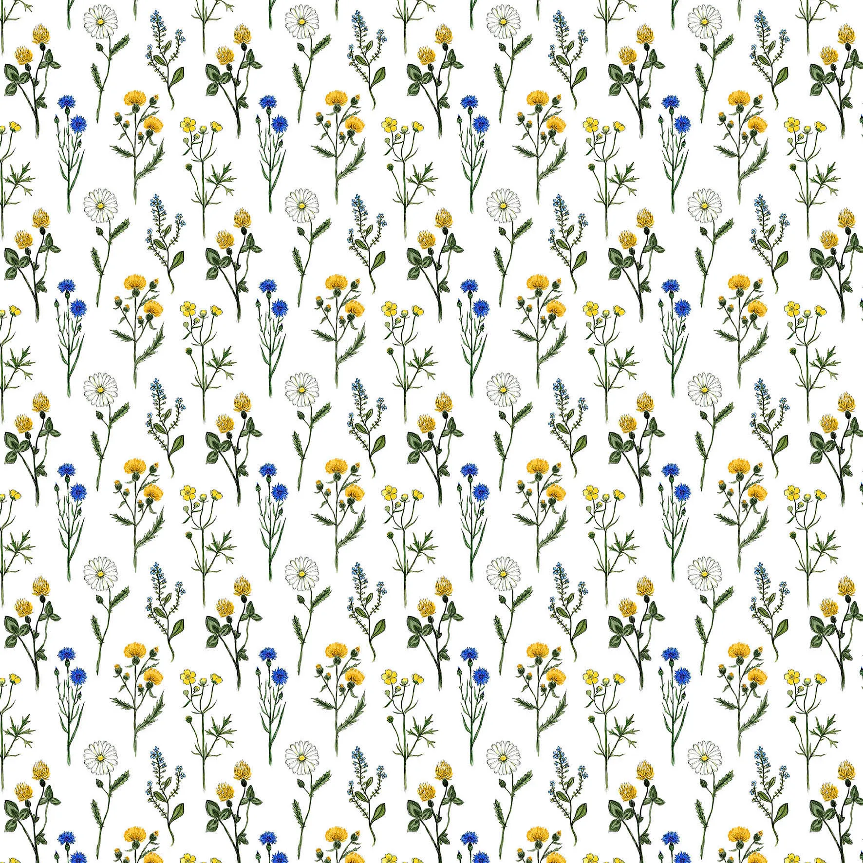 Tecido Midsommar,  Arvidssons Textil