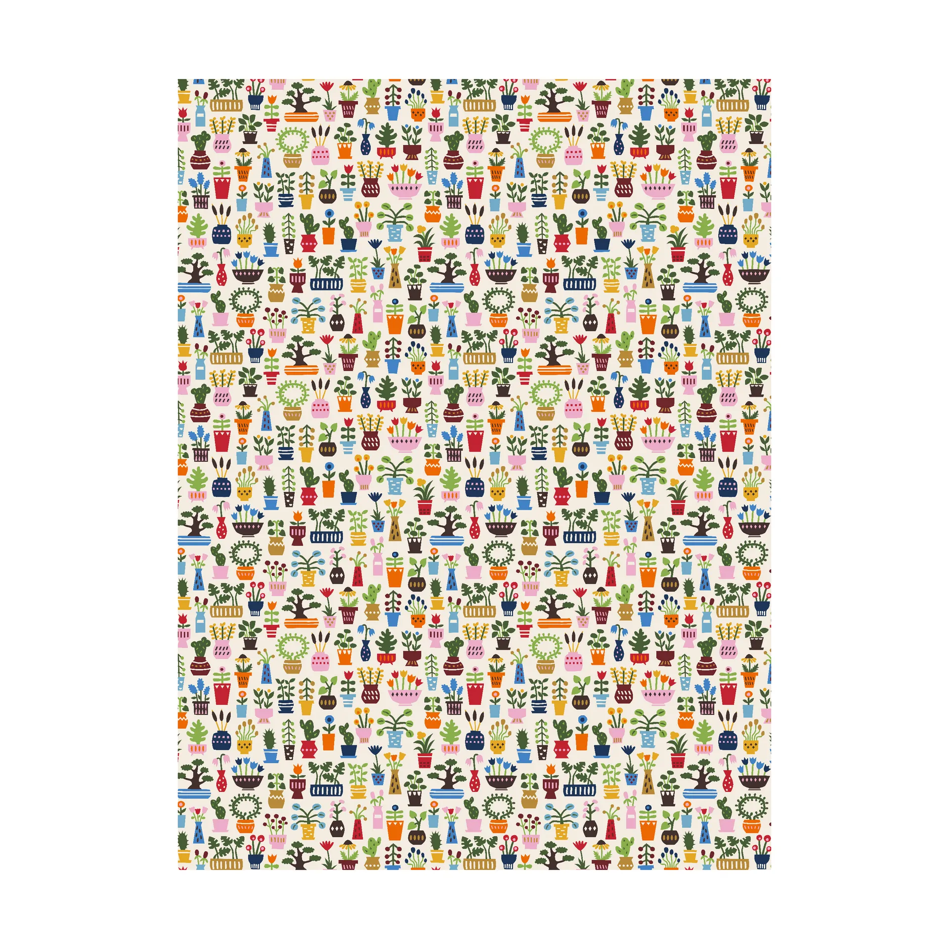 Tecido Orangeriet, Multi Arvidssons Textil