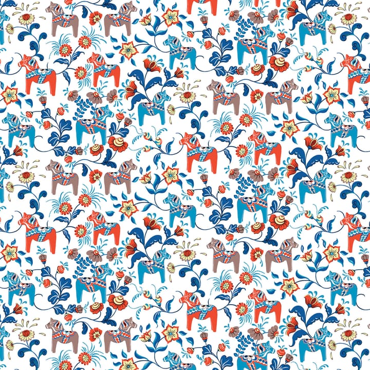Toalha impermeável Leksand - Blue-orange - Arvidssons Textil