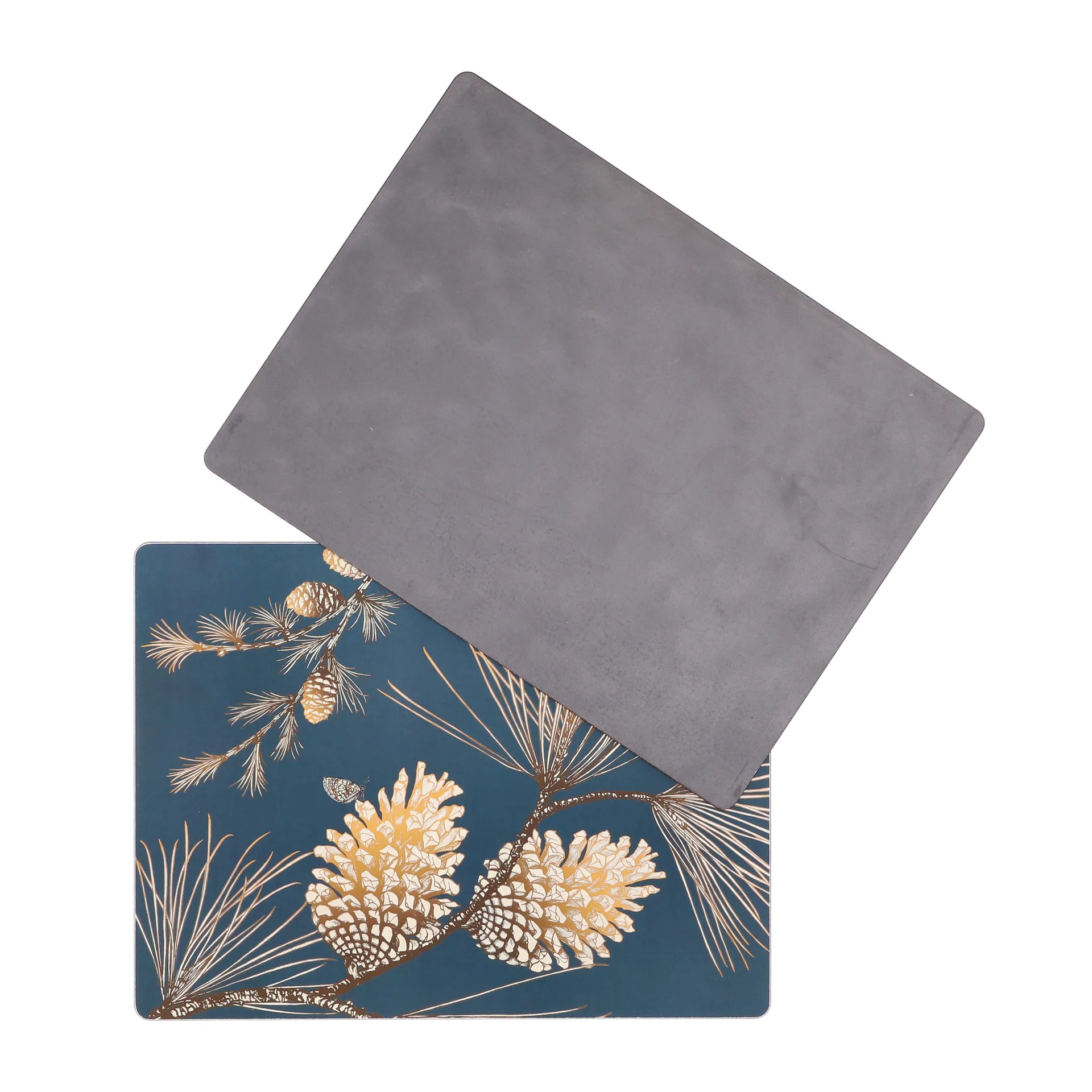 Individual de mesa Pine Cone, conjunto de 2, thunder Åry Home