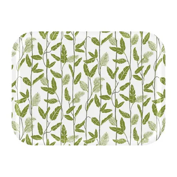 Mougli Verde bandeja 20x27 cm - Verde-branco - Åry Home