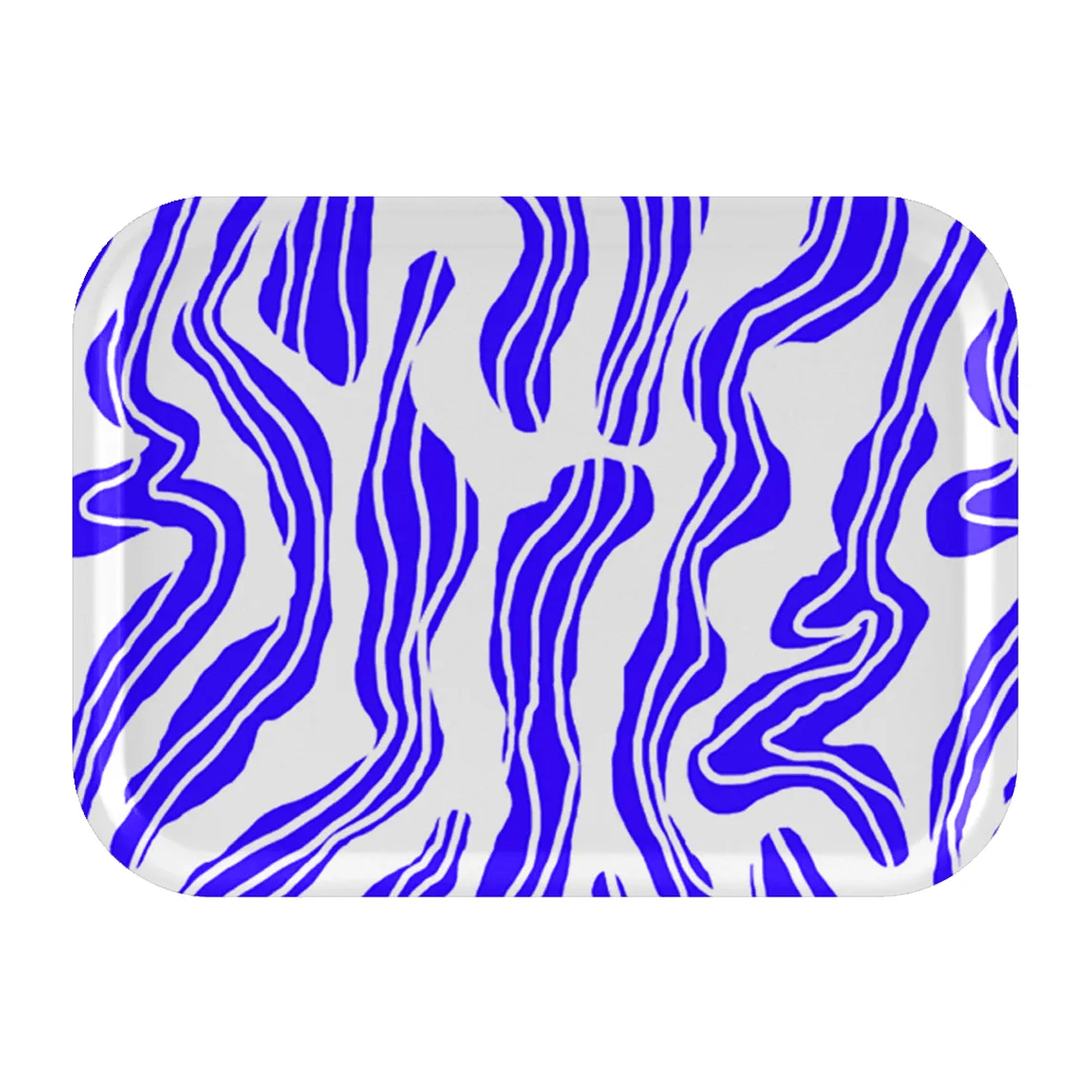 Sudd bandeja 20x27 cm, Azul-branco Åry Home