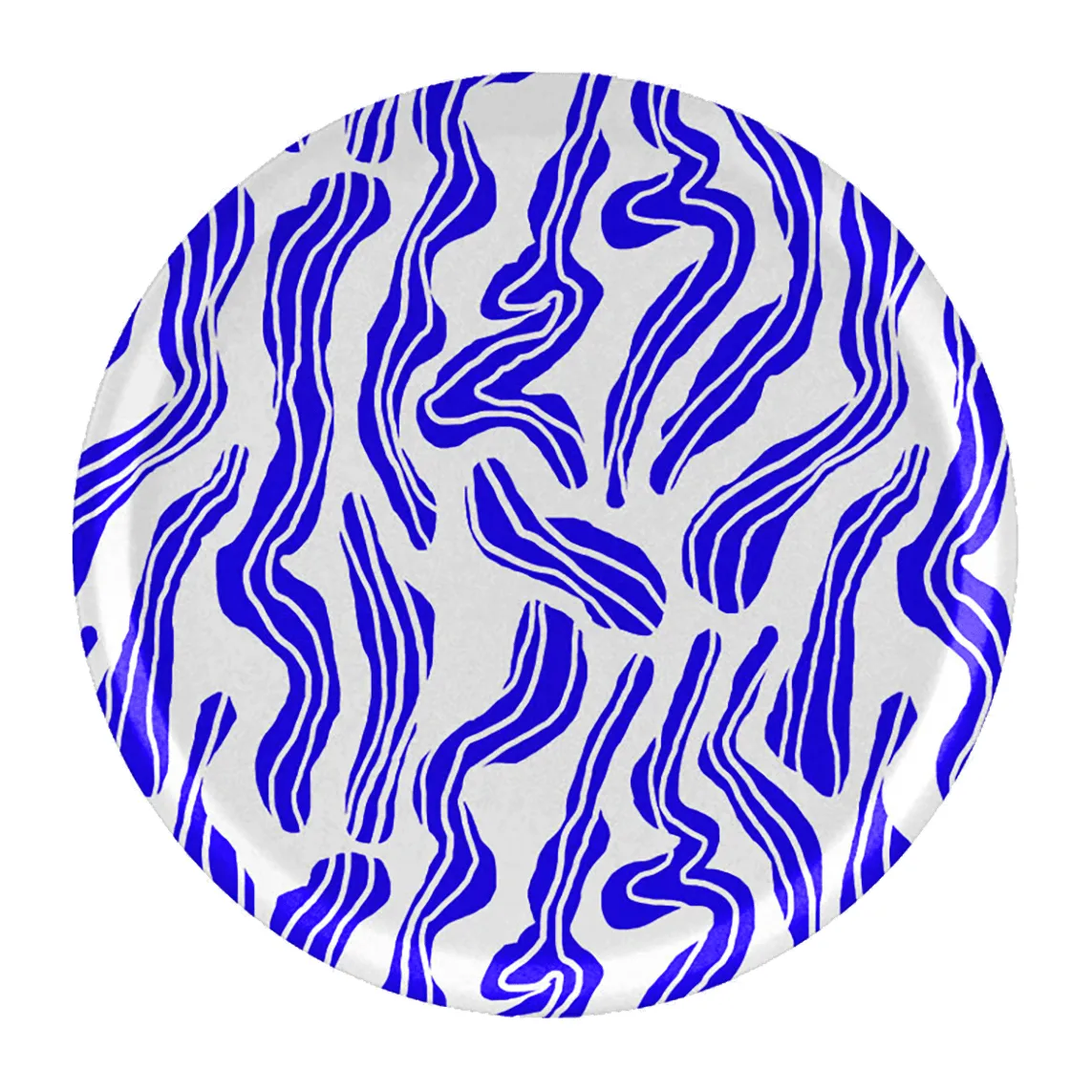 Sudd bandeja Ø38 cm, Azul-branco Åry Home