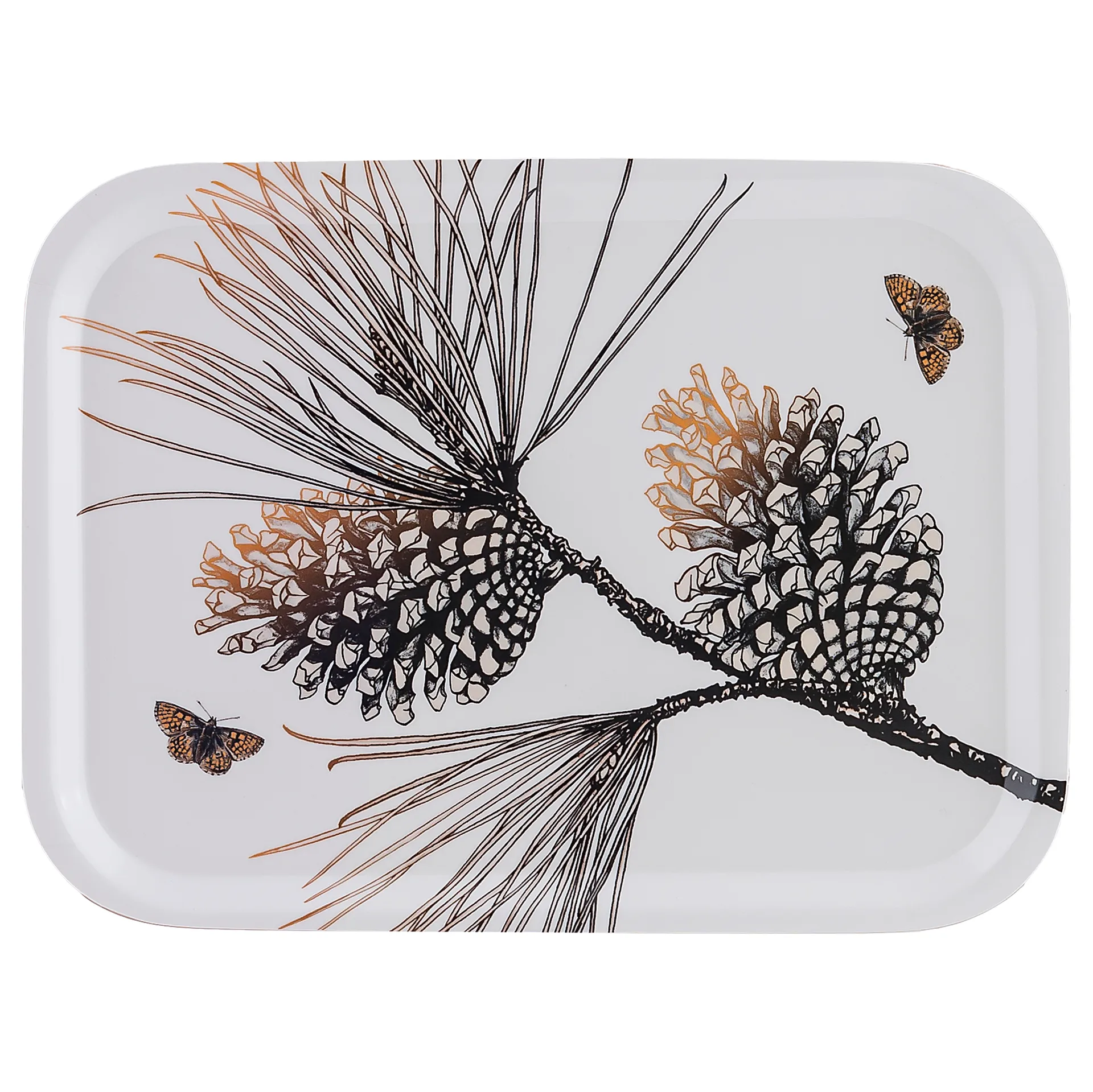 Tabuleiro Pine Cone 20x27 cm, Cotton white Åry Home