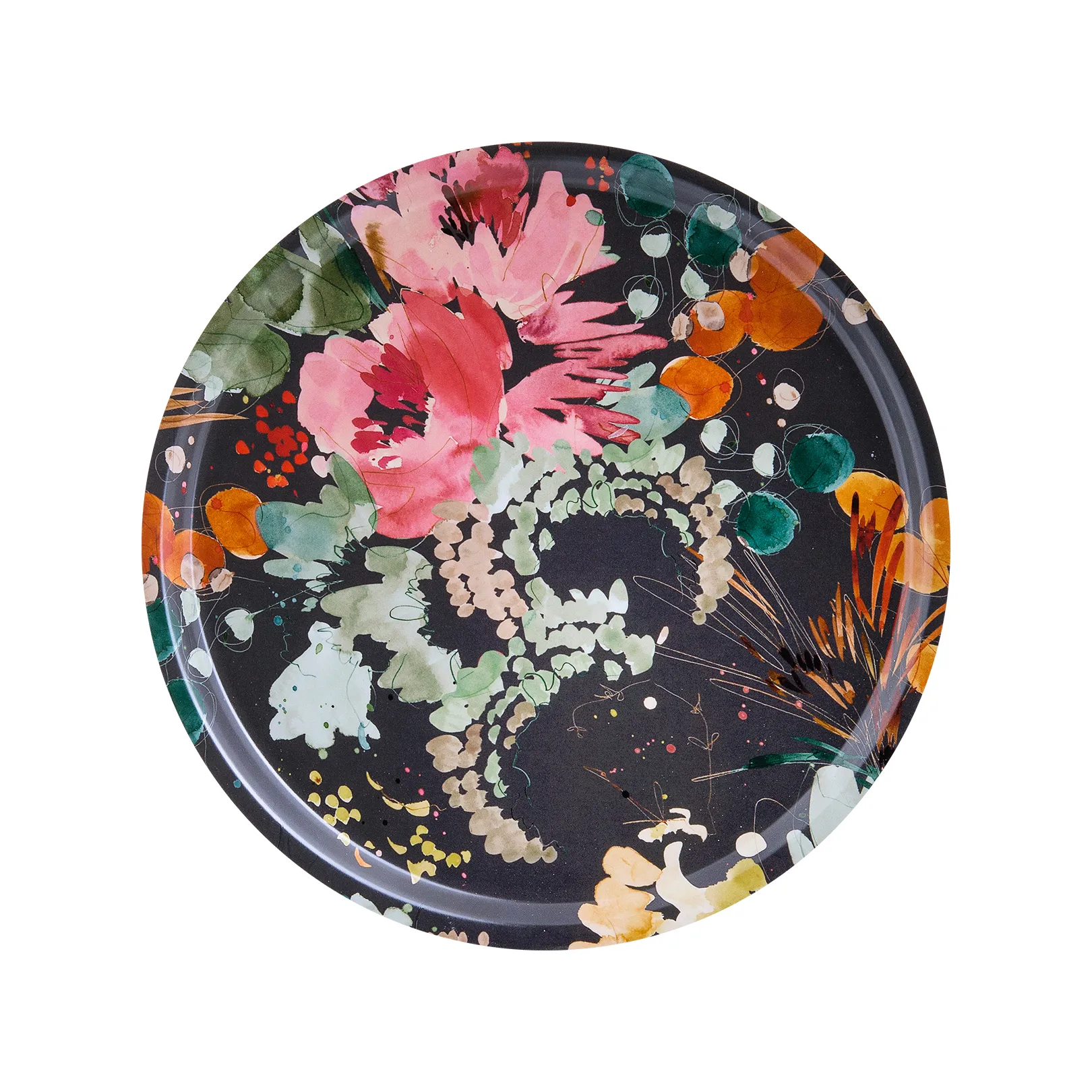 Tabuleiro redondo Garden Bouquet, Ø31 cm Åry Home