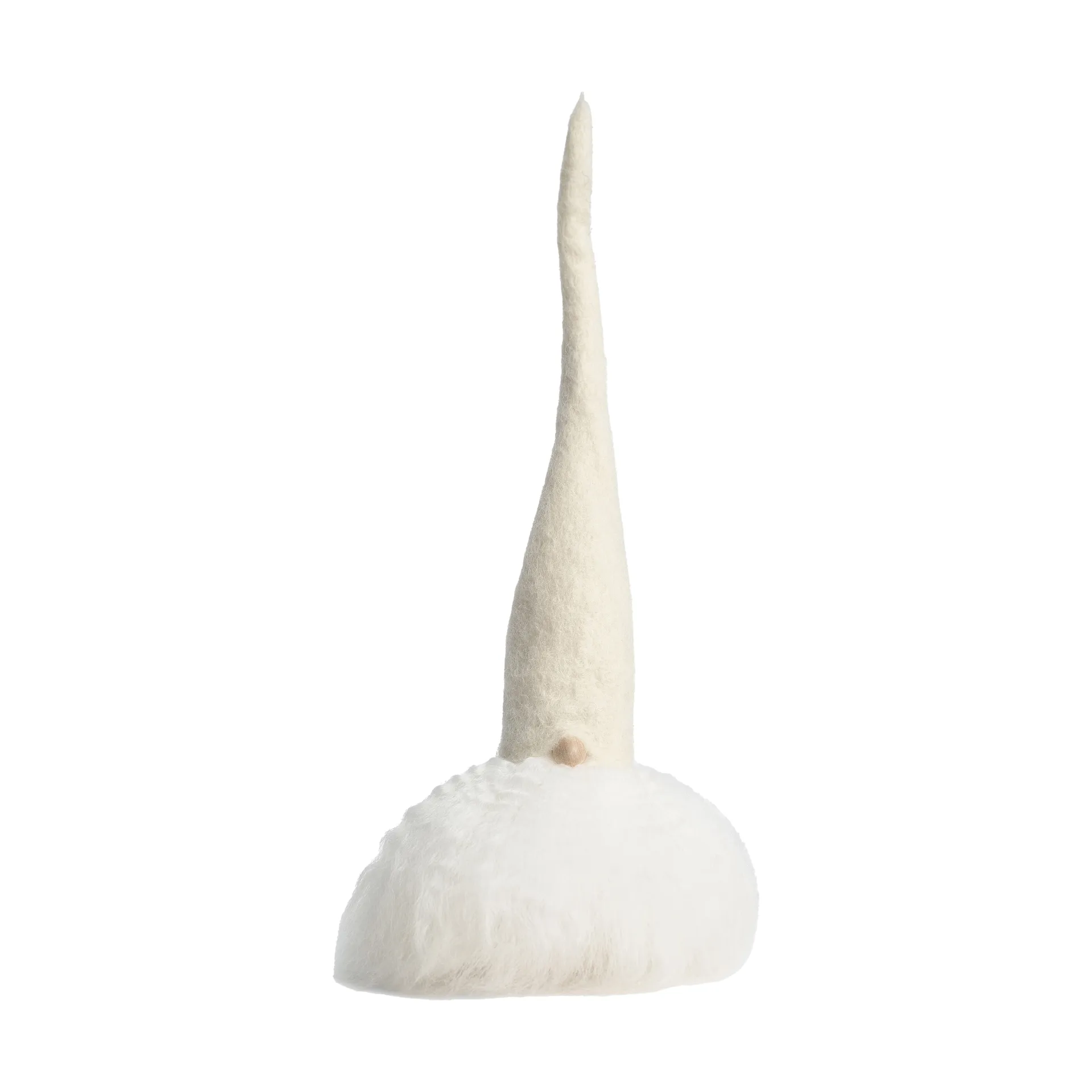 Gnome de barba, Branco/branco, pequeno Åsas tomtebod