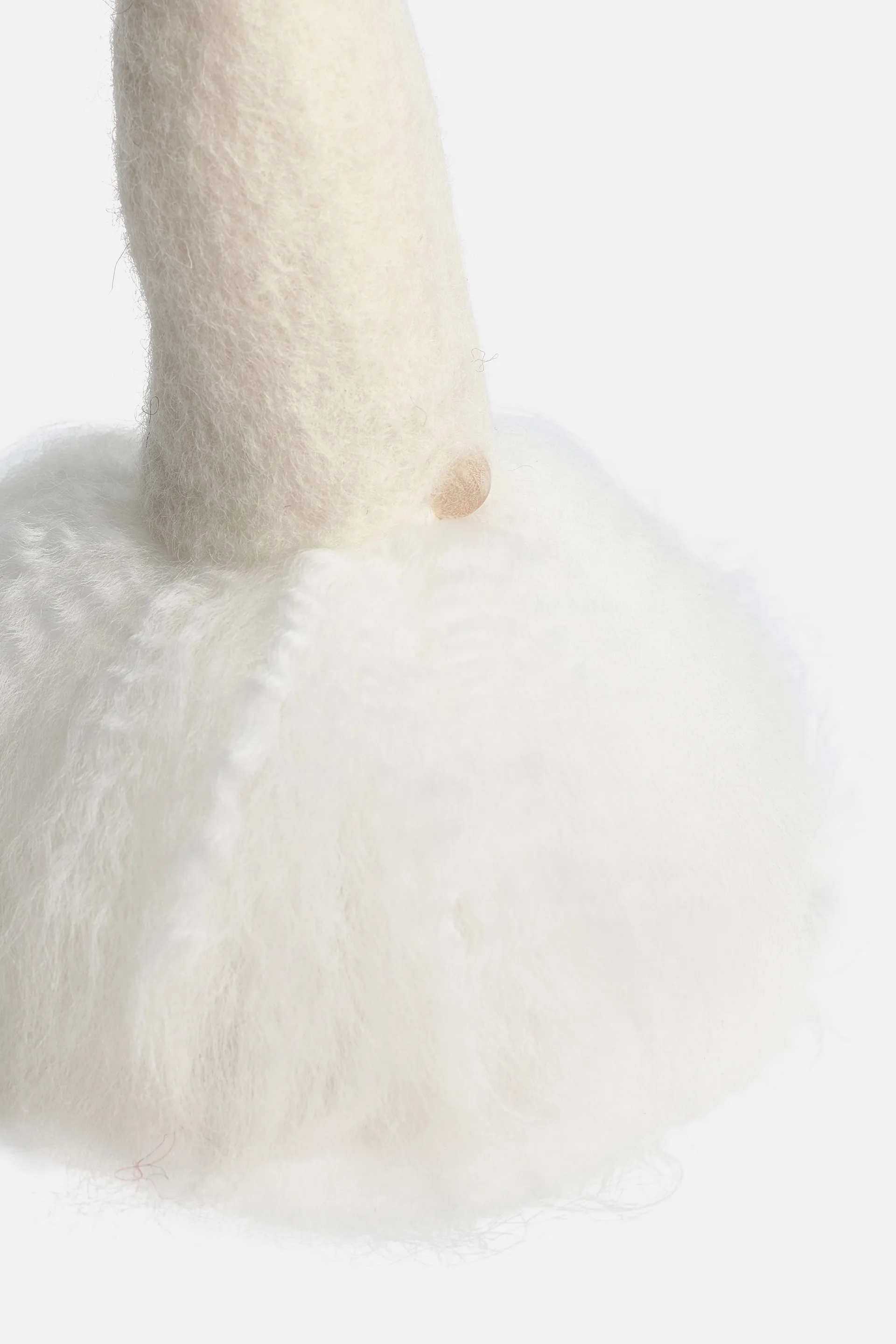 Gnome de barba, Branco/branco, pequeno Åsas tomtebod