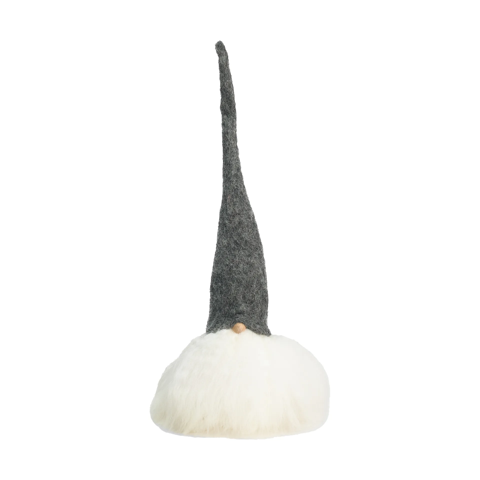 Gnome de barba, Cinza/branco, pequeno Åsas tomtebod