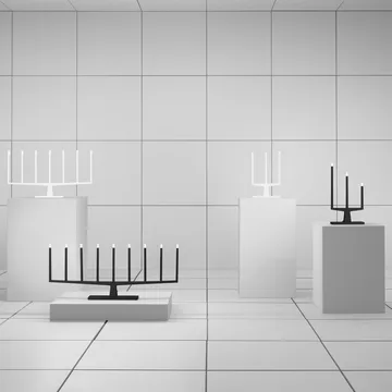 Candelabro do Advento 3-velas Adventure - Branco - Ateljé Lyktan