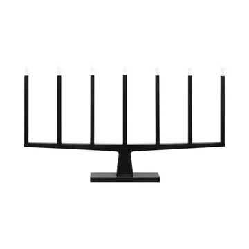 Candelabro do Advento 7-velas Adventure - Preto - Ateljé Lyktan