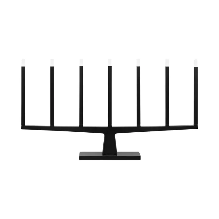 Candelabro do Advento 7-velas Adventure - Preto - Ateljé Lyktan