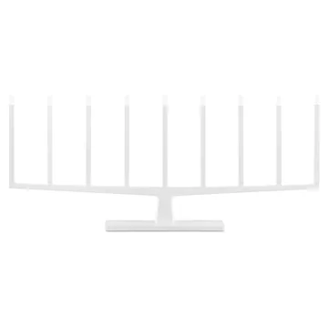 Candelabro do Advento 9-velas Adventure - Branco - Ateljé Lyktan