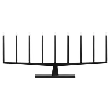 Candelabro do Advento 9-velas Adventure - Preto - Ateljé Lyktan