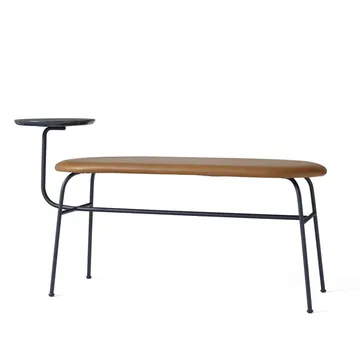 Banco Afteroom - preto-cognac - Audo Copenhagen