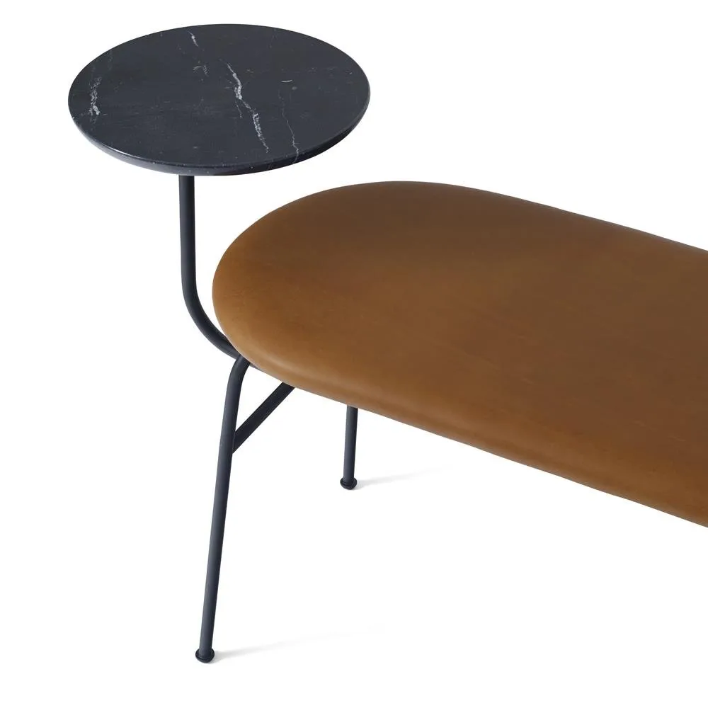 Banco Afteroom, preto-cognac Audo Copenhagen