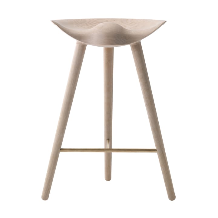 Banco alto ML42 stool 69 cm - Carvalho-aço - Audo Copenhagen