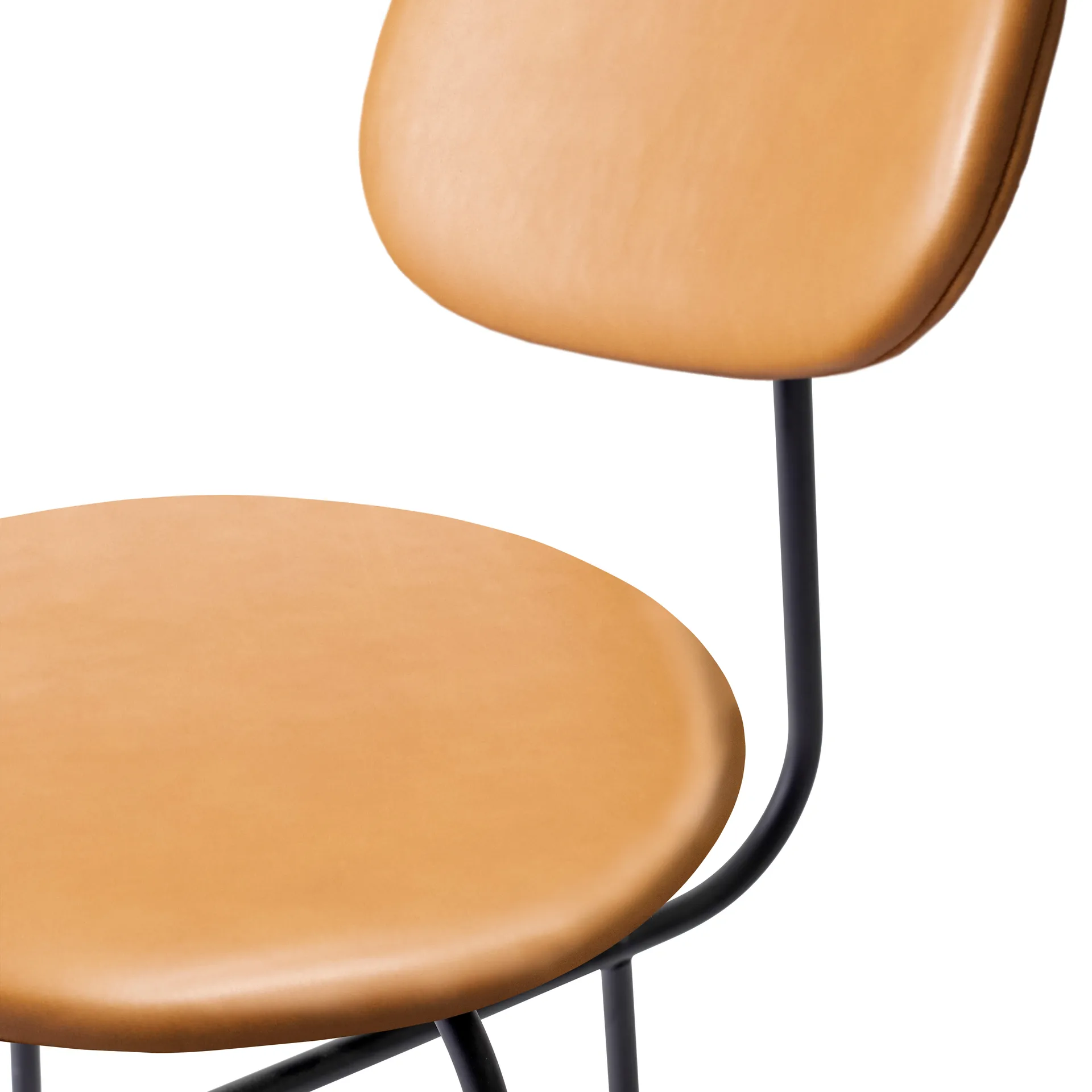 Banco bar estofos em pele 63,5 cm Afteroom plus, Dakar 0250 Audo Copenhagen