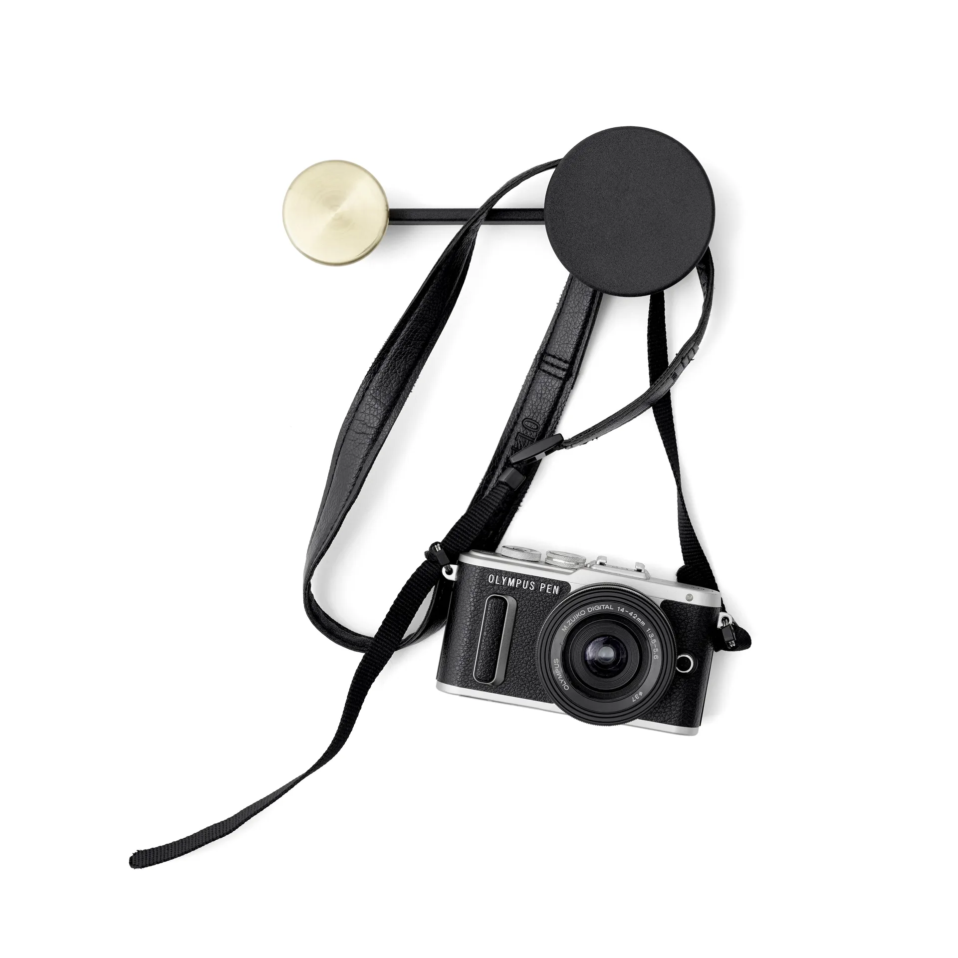 Cabide Afteroom, pequeno, latão preto Audo Copenhagen