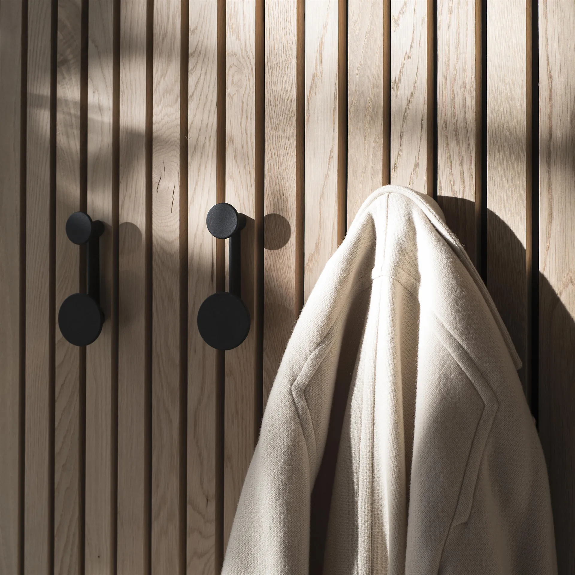 Cabide Afteroom, pequeno, preto Audo Copenhagen