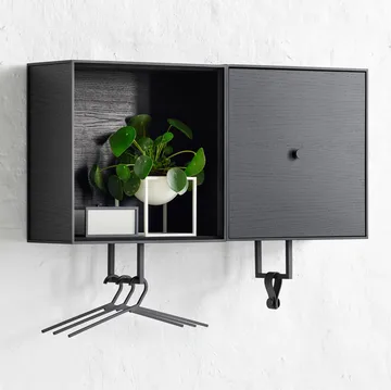 Cabide Hangar 3 un. - preto - Audo Copenhagen