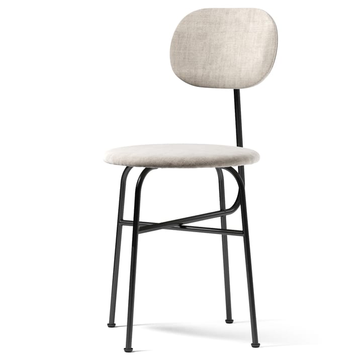 Cadeira Afteroom com pernas pretas e assento de tecido, maple 222 Audo Copenhagen