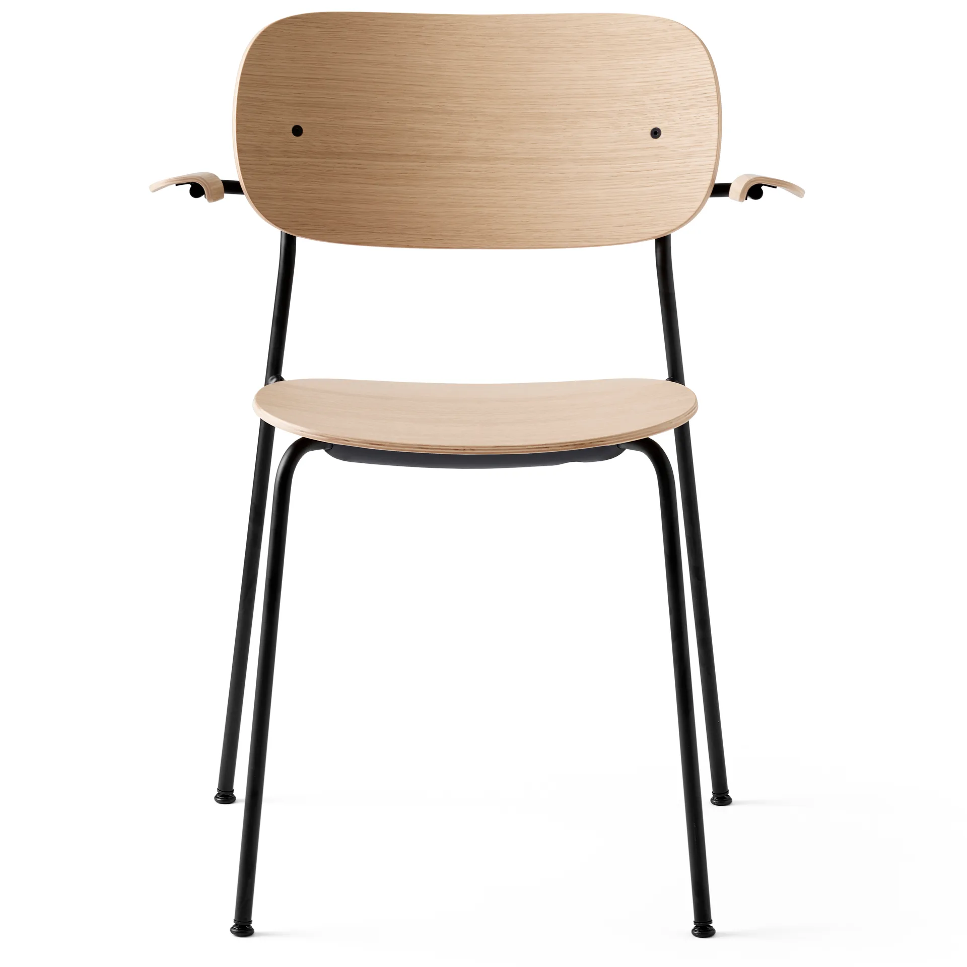 Cadeira de jantar Co Chair com apoio de braço, Carvalho Audo Copenhagen