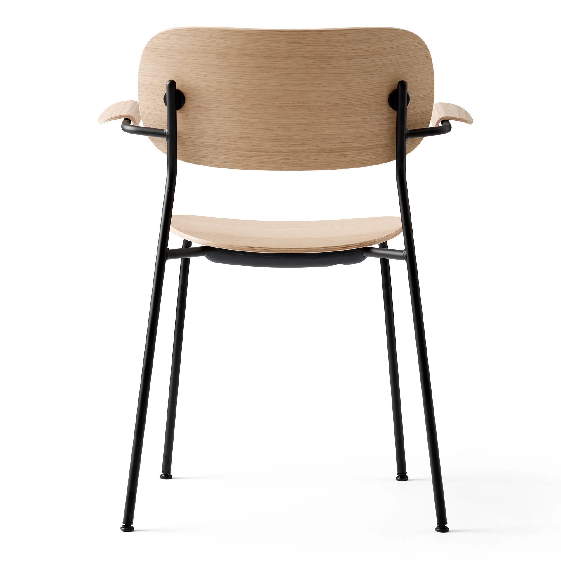 Cadeira de jantar Co Chair com apoio de braço, Carvalho Audo Copenhagen