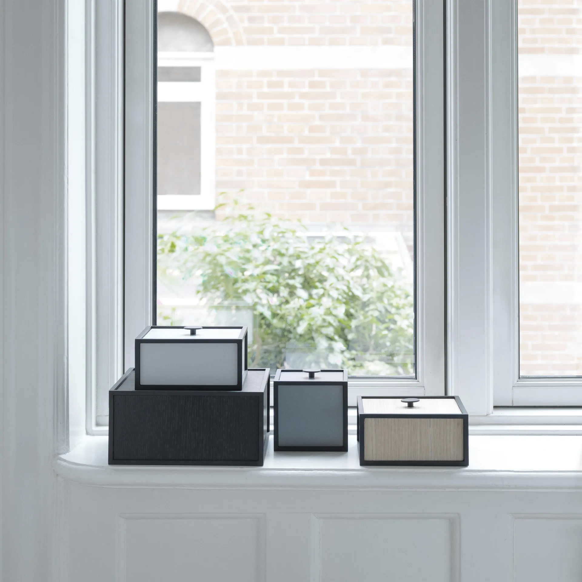 Caixa com tampa Frame 20, carvalho Audo Copenhagen