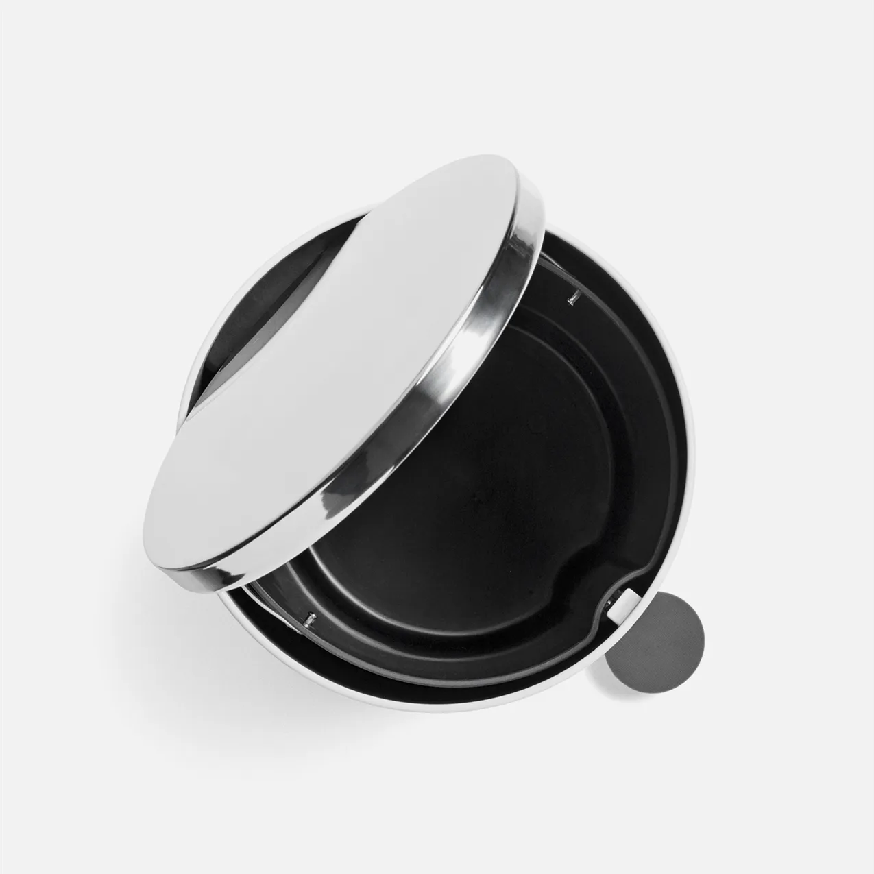 Caixote com pedal Norm 11 L, preto Audo Copenhagen