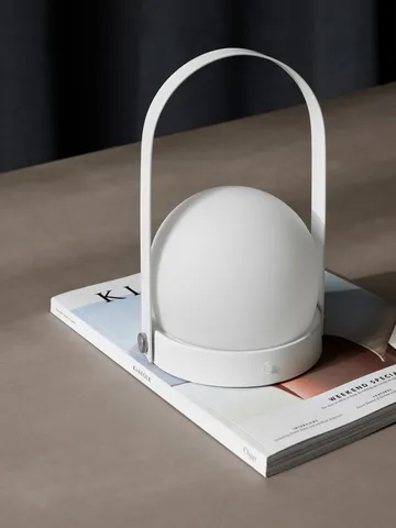 Candeeiro de mesa portátil Carrie - Branco - Audo Copenhagen