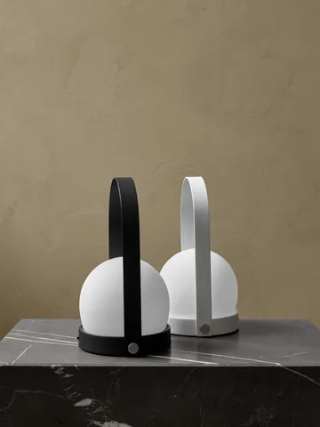 Candeeiro de mesa portátil Carrie - Branco - Audo Copenhagen