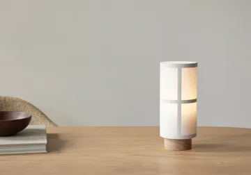 Candeeiro de mesa portátil Hashira - Branco - Audo Copenhagen
