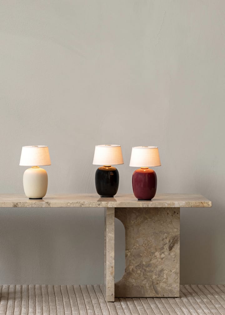 Candeeiro de mesa portátil Torso, Preto Audo Copenhagen