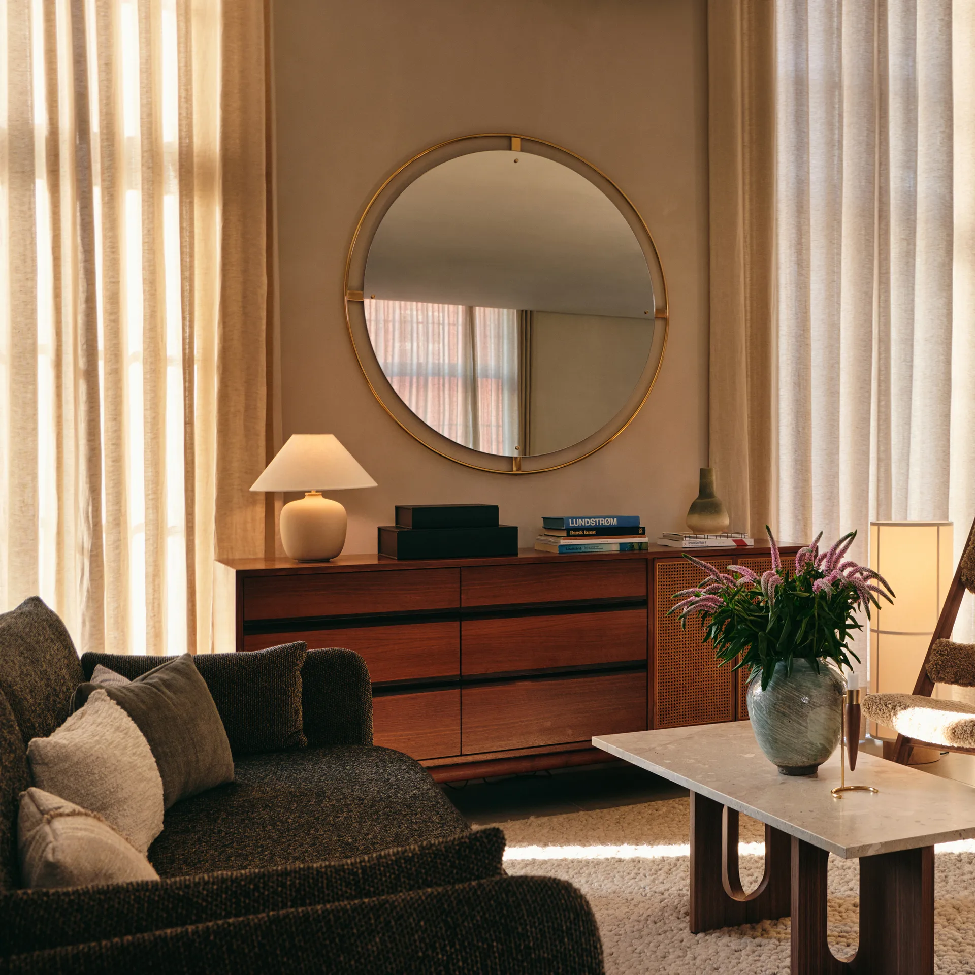 Candeeiro de mesa Torso 37 cm, Off white Audo Copenhagen