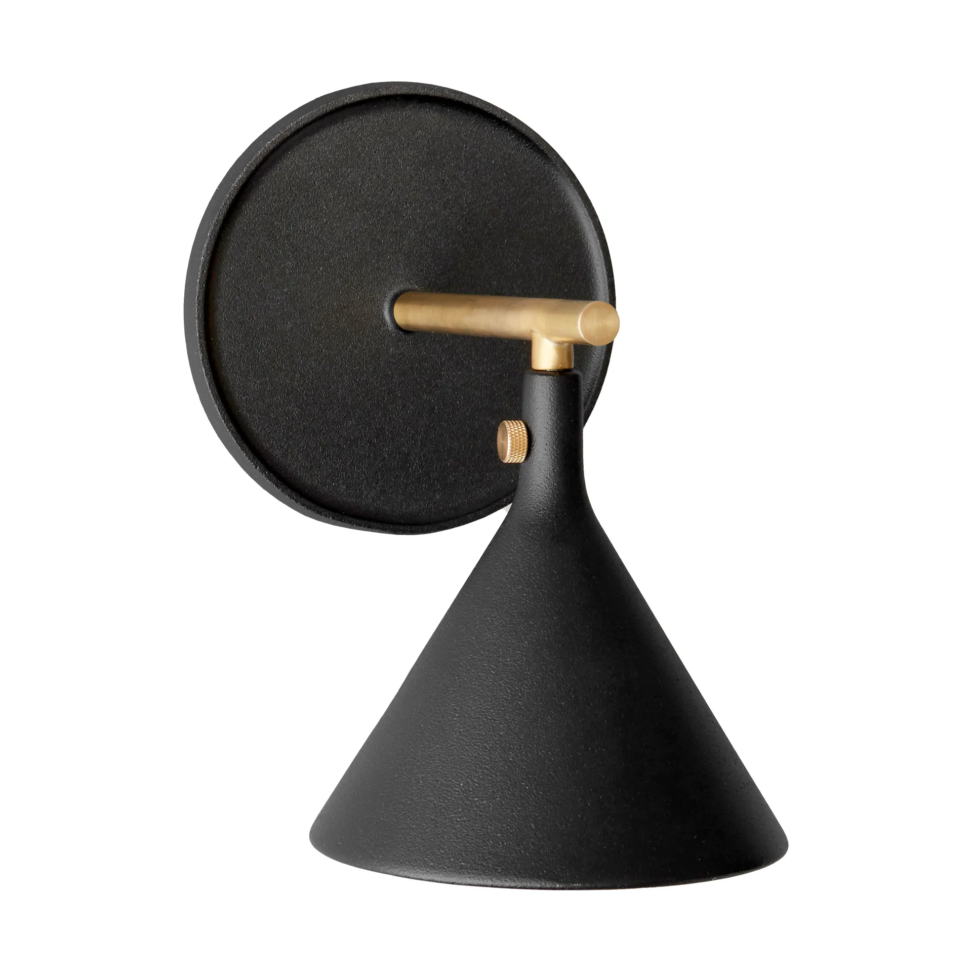 Candeeiro de parede Cast Sconce instalação rápida, Black Audo Copenhagen