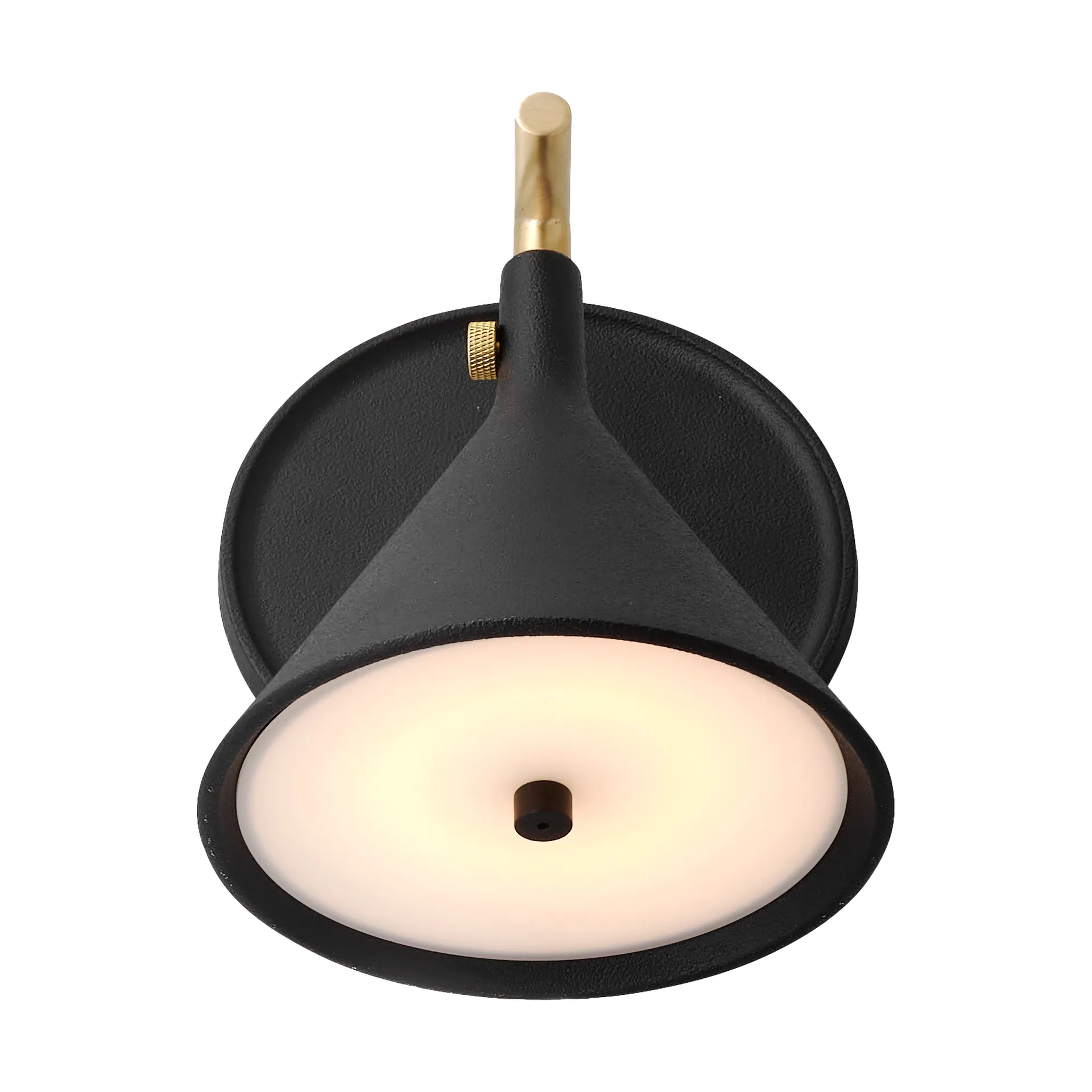 Candeeiro de parede Cast Sconce instalação rápida, Black Audo Copenhagen