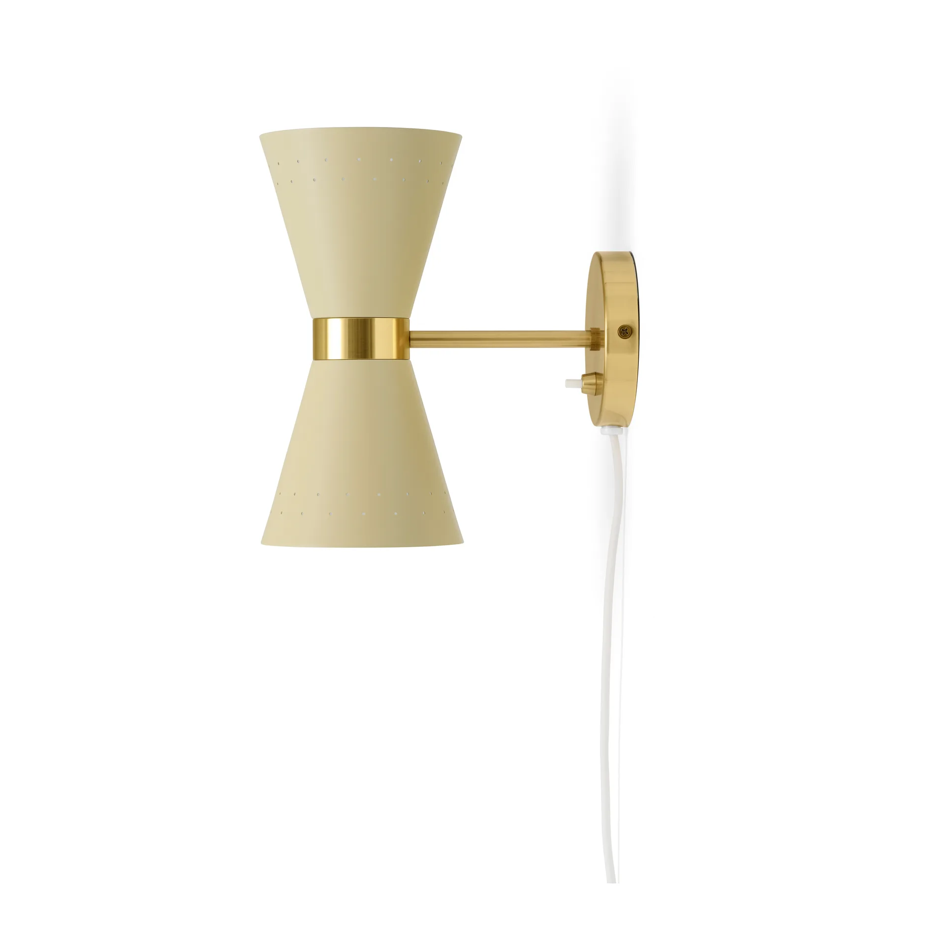 Candeeiro de parede Collector 25cm, Crème Audo Copenhagen