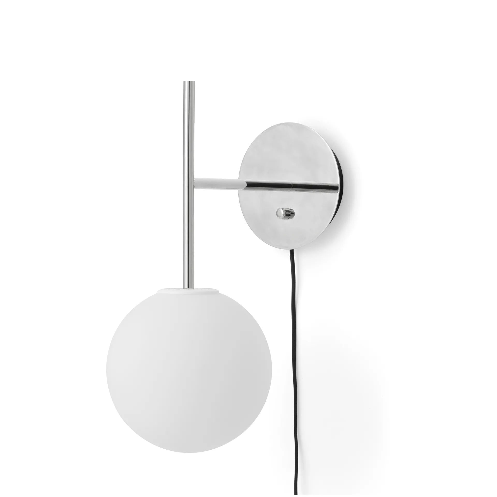 Candeeiro de parede TR Bulb Suspended, Polished steel Audo Copenhagen