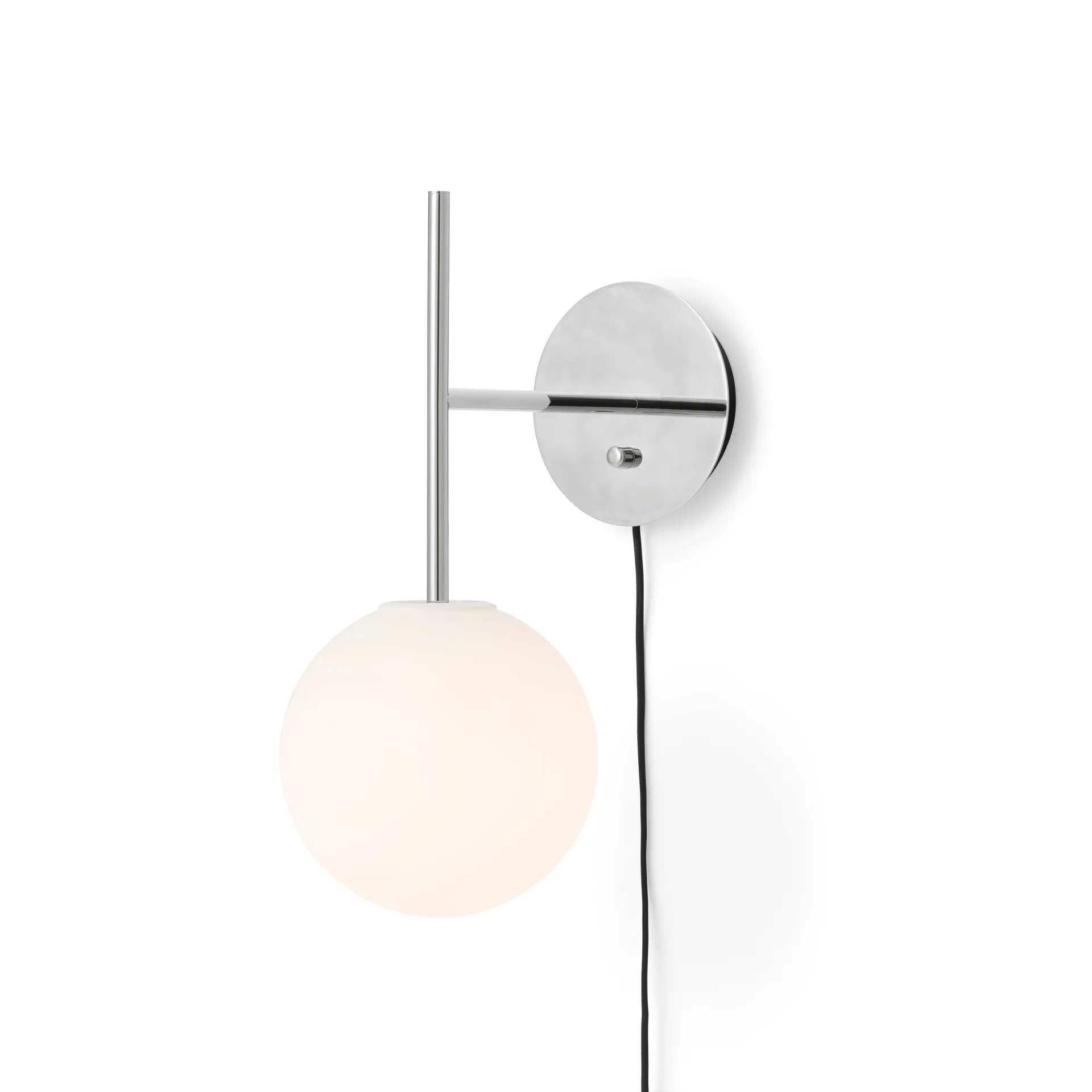 Candeeiro de parede TR Bulb Suspended, Polished steel Audo Copenhagen