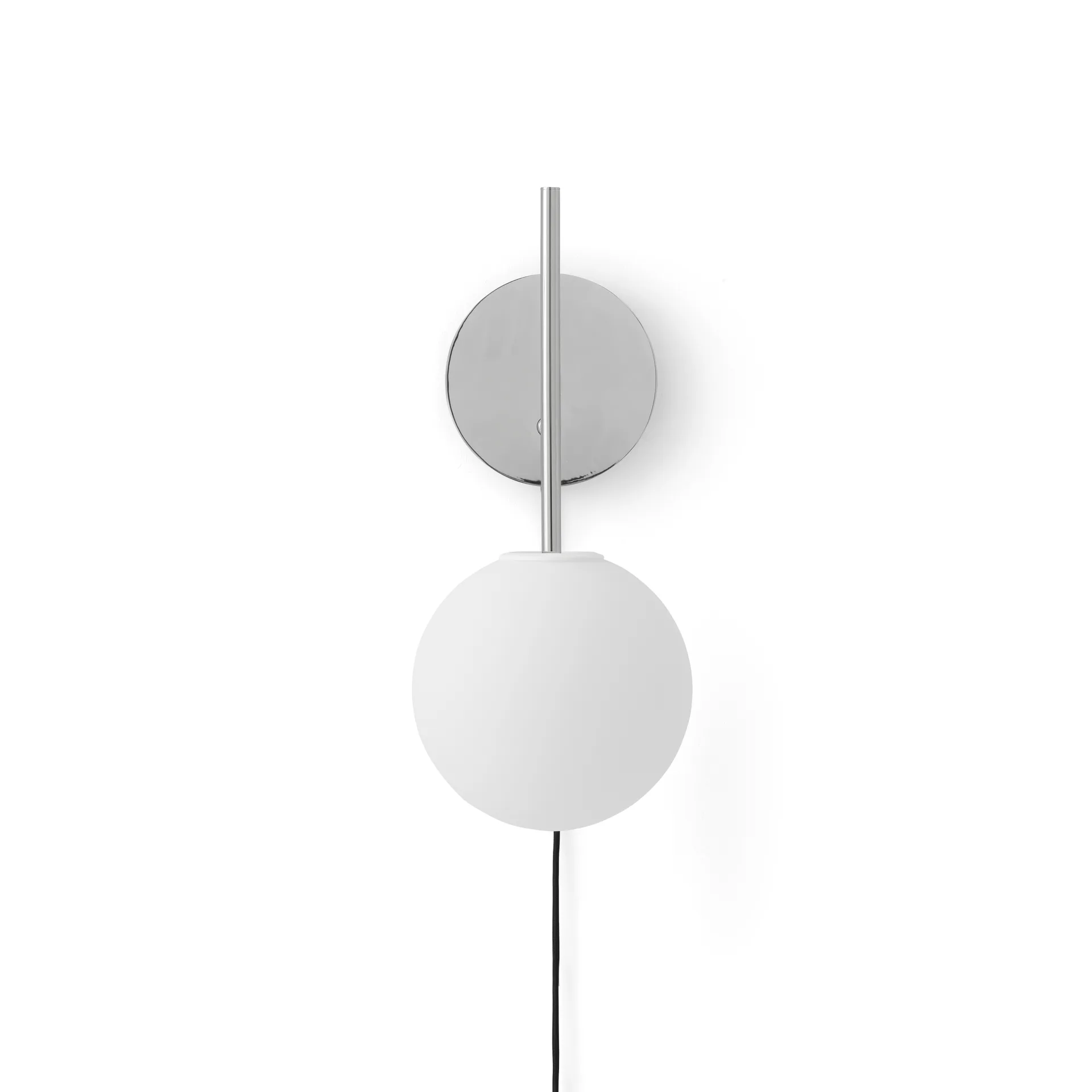 Candeeiro de parede TR Bulb Suspended, Polished steel Audo Copenhagen