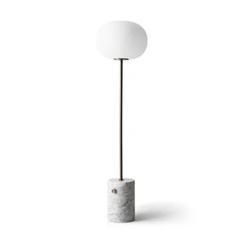 Candeeiro de pé JWDA - Carrara mármore-latão bronzeado, 130 cm - Audo Copenhagen