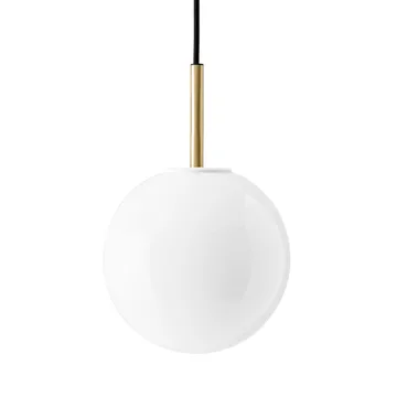 Candeeiro de teto TR latão - Vidro opal branco - Audo Copenhagen