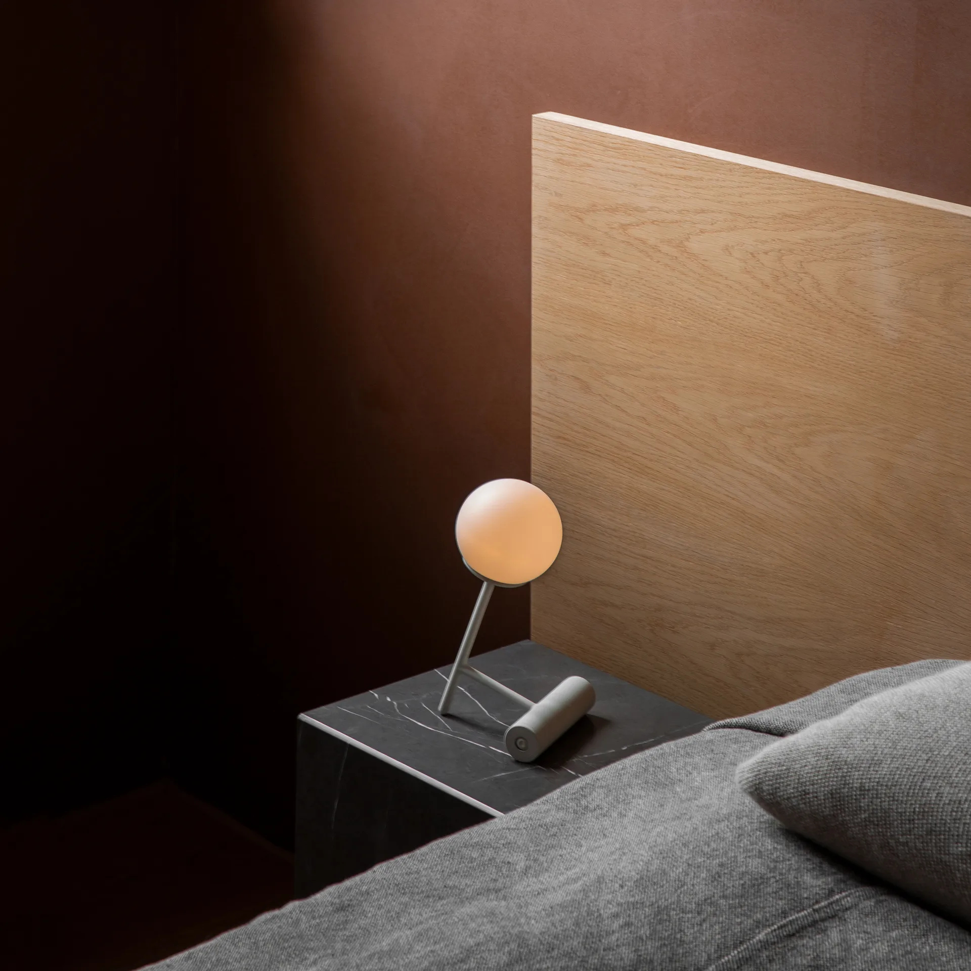Candeeiro LED Phare, light grey Audo Copenhagen