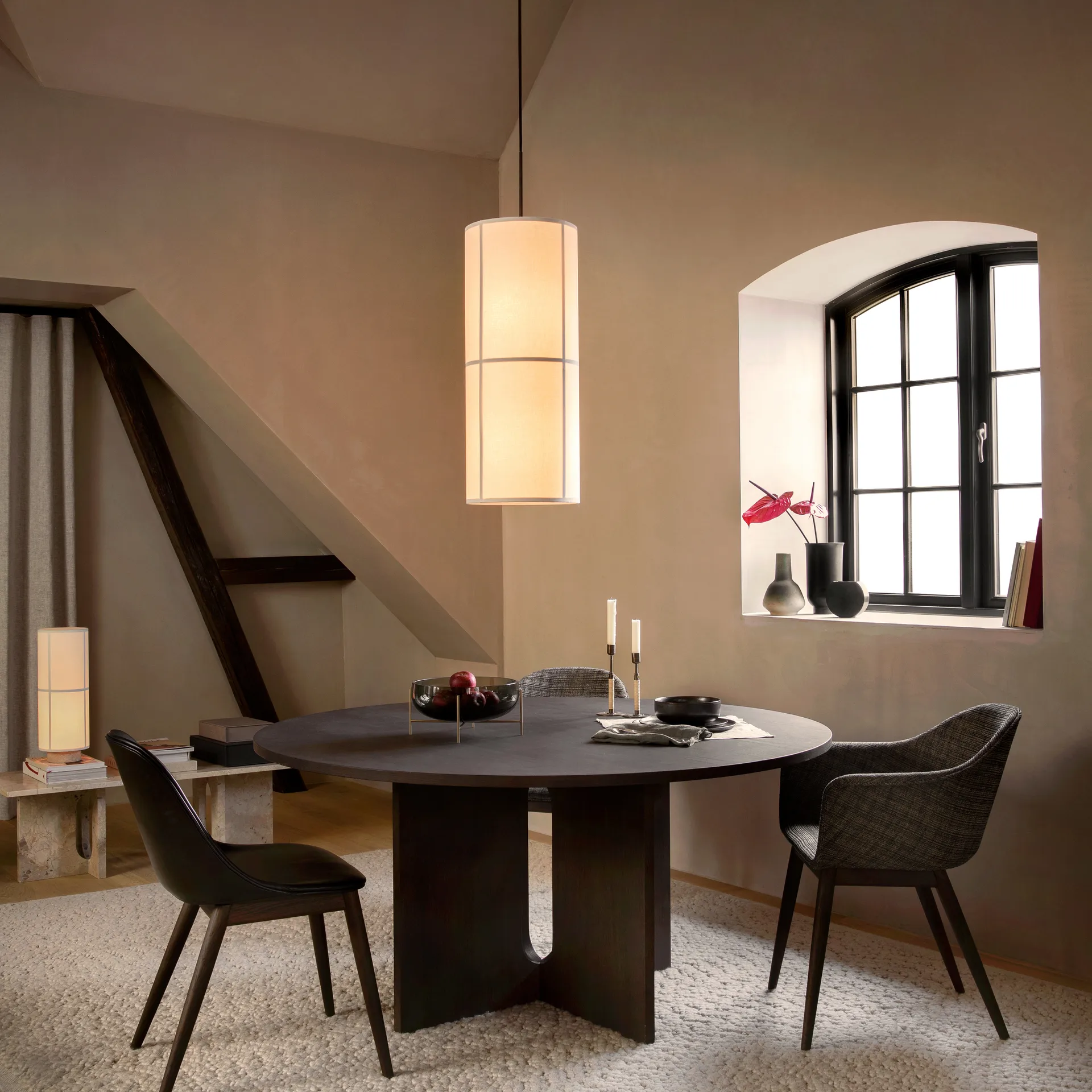 Candeeiro suspenso branco Hashira, 75 cm Audo Copenhagen